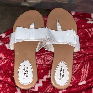 Bow tie sandals